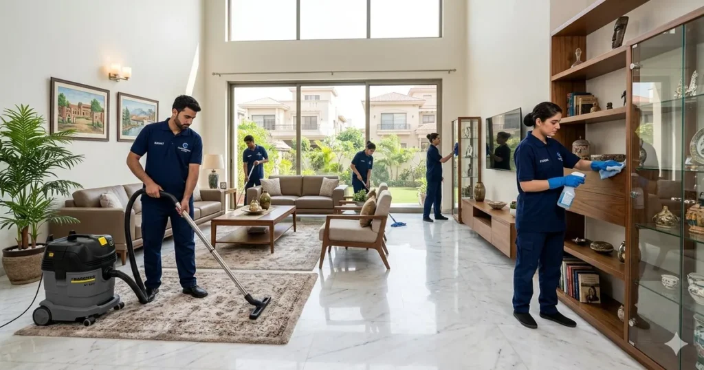 Best deep cleaning services in DHA Lahore by Makhdoom Services